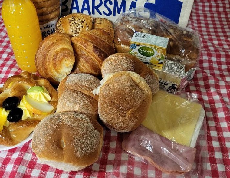 ontbijt op tafel